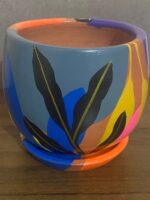 Toprak Saksı (Boyalı & Vernikli)